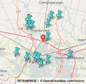 Mappa Fornace Morandi, 35133 Padova PD, Italia (3.96533)