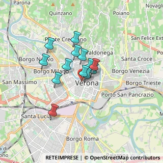 Mappa Vicolo Morette, 37121 Verona VR, Italia (1.17154)