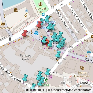 Mappa Vicolo Morette, 37121 Verona VR, Italia (0.04074)