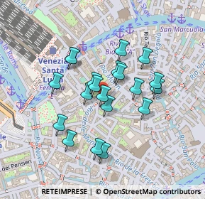 Mappa S.Polo 2464, 30125 Venezia VE, Italia (0.181)