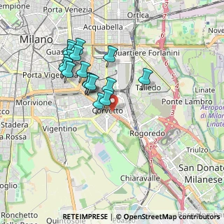 Mappa Via Giuseppe Avezzana, 20139 Milano MI, Italia (1.68412)