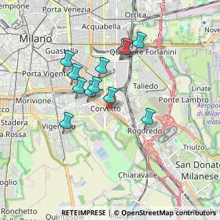 Mappa Via Giuseppe Avezzana, 20139 Milano MI, Italia (1.55417)