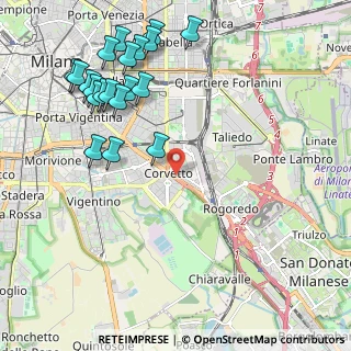 Mappa Via Giuseppe Avezzana, 20139 Milano MI, Italia (2.5225)