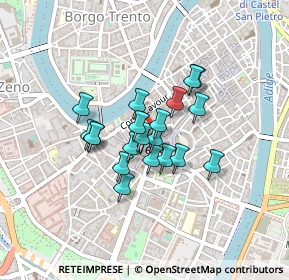 Mappa Via Roma, 37122 Verona VR, Italia (0.2915)