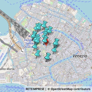Mappa Fondamenta de la Latte, 30135 Venezia VE, Italia (0.271)