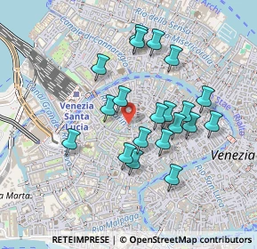 Mappa Calle dell'Olio, 30125 Venezia VE, Italia (0.402)