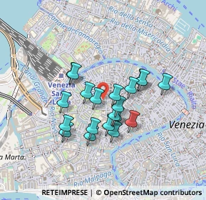 Mappa Calle dell'Olio, 30125 Venezia VE, Italia (0.341)