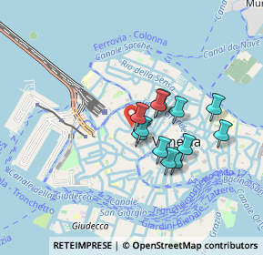 Mappa Fondamenta de la Latte, 30125 Venezia VE, Italia (0.65667)