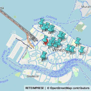 Mappa Calle San Zuane, 30135 Venezia VE, Italia (0.74)