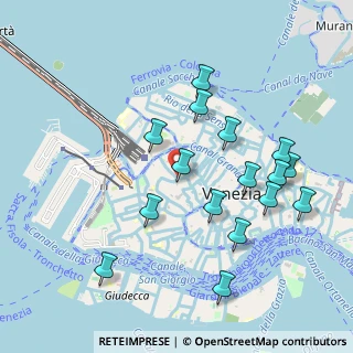 Mappa Calle San Zuane, 30135 Venezia VE, Italia (1.00188)