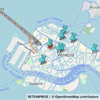 Mappa Calle San Zuane, 30135 Venezia VE, Italia (0.74636)