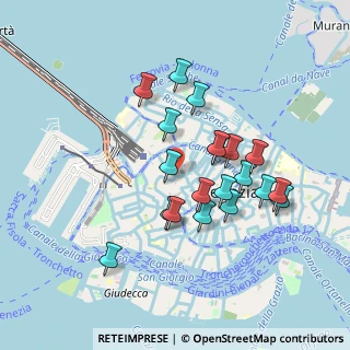 Mappa Calle San Zuane, 30135 Venezia VE, Italia (0.8055)