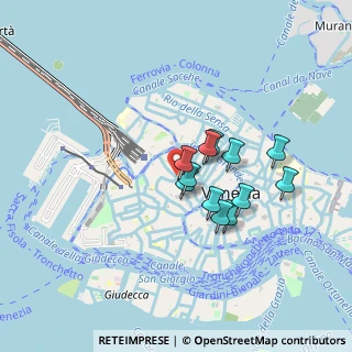 Mappa Fondamenta de la Latte, 30135 Venezia VE, Italia (0.65667)