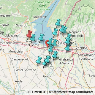 Mappa Via Forte Papa, 37019 Peschiera del Garda VR, Italia (11.3735)