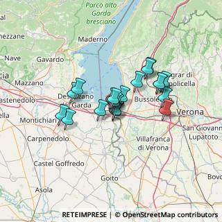 Mappa Via Forte Papa, 37019 Peschiera del Garda VR, Italia (9.467)
