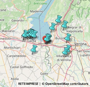 Mappa Via Forte Papa, 37019 Peschiera del Garda VR, Italia (10.30842)
