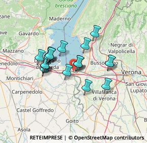 Mappa Via Forte Papa, 37019 Peschiera del Garda VR, Italia (10.5015)