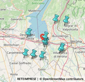 Mappa Via Forte Papa, 37019 Peschiera del Garda VR, Italia (12.50417)