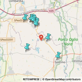 Mappa Via Villa Vetere, 26029 Soncino CR, Italia (3.90182)