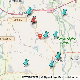 Mappa Via Villa Vetere, 26029 Soncino CR, Italia (4.87583)
