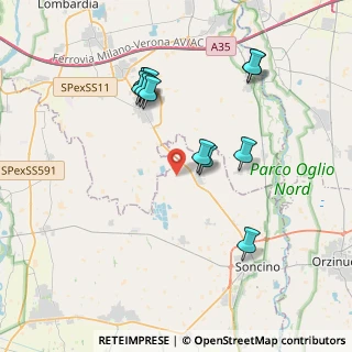 Mappa Via Villa Vetere, 26029 Soncino CR, Italia (3.75583)