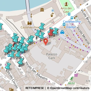 Mappa Corso Castelvecchio, 37121 Verona VR, Italia (0.075)