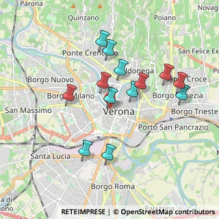 Mappa Corso Castelvecchio, 37121 Verona VR, Italia (1.70692)