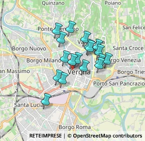 Mappa Corso Castelvecchio, 37121 Verona VR, Italia (1.245)