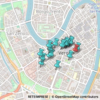Mappa Corso Castelvecchio, 37121 Verona VR, Italia (0.3165)