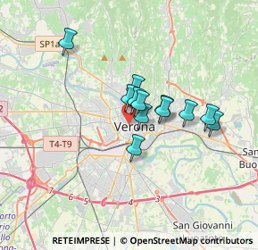 Mappa Corso Castelvecchio, 37121 Verona VR, Italia (2.35)