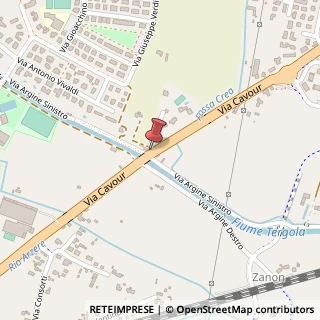 Mappa Via C. Cavour, 52, 35010 Vigonza, Padova (Veneto)