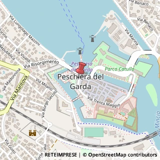 Mappa Piazzale Cesare Betteloni, 15, 37019 Peschiera del Garda, Verona (Veneto)