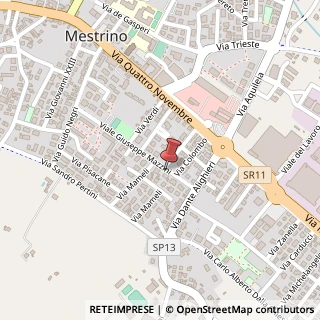 Mappa Viale Mazzini, 9, 35035 Mestrino, Padova (Veneto)