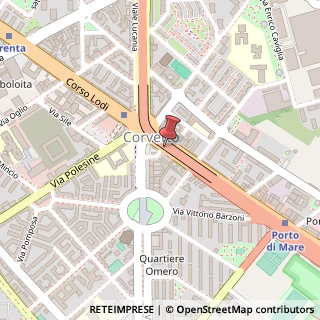 Mappa Via C. Marochetti, 10, 20139 Milano, Milano (Lombardia)