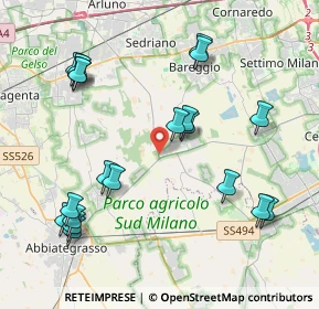 Mappa Via per, 20046 Cisliano MI, Italia (4.56)