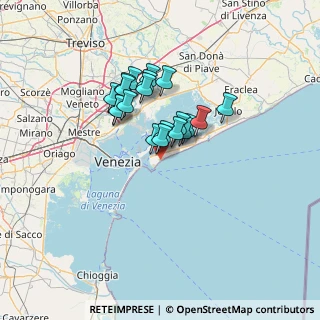 Mappa Via Retrone, 30013 Cavallino-Treporti VE, Italia (9.8605)