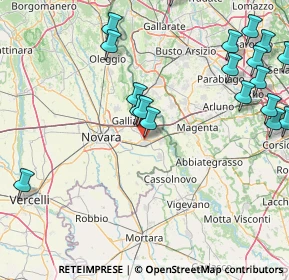 Mappa Via Cervino, 28069 Trecate NO, Italia (21.8175)