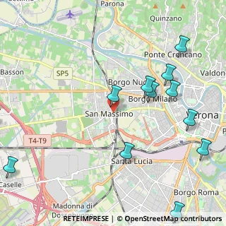 Mappa Vicolo Cortili, 37139 Verona VR, Italia (2.79083)