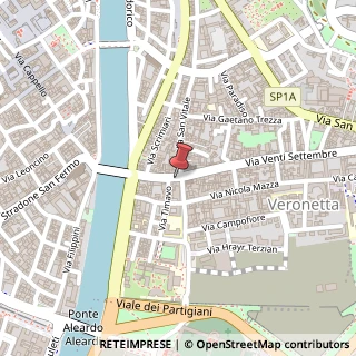 Mappa Via San Paolo, 30, 37129 Verona, Verona (Veneto)