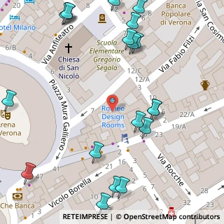 Mappa Via Pietro Frattini, 37121 Verona VR, Italia (0.08095)