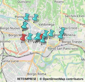 Mappa Via Pietro Frattini, 37121 Verona VR, Italia (1.30846)