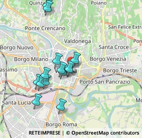 Mappa Via Pietro Frattini, 37121 Verona VR, Italia (1.69071)