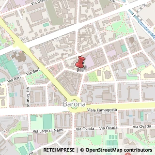 Mappa Via Modica, 3, 20143 Milano, Milano (Lombardia)