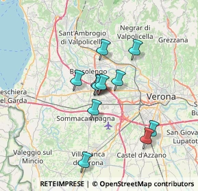 Mappa Via Veneto, 37060 Sona VR, Italia (5.41909)