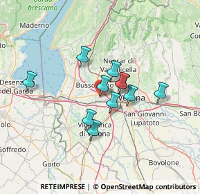 Mappa Via Veneto, 37060 Sona VR, Italia (9.97273)