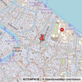 Mappa Fondamenta Delle Erbe 6103A, Cannaregio, 30121 Venezia VE, Italia, 30121 Venezia, Venezia (Veneto)