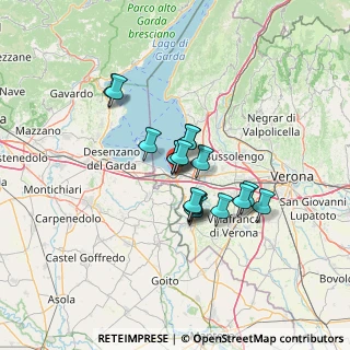 Mappa Via Generale Dall'Ora, 37019 Peschiera del Garda VR, Italia (9.29824)