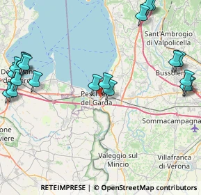 Mappa Via Generale Dall'Ora, 37019 Peschiera del Garda VR, Italia (11.2555)