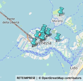 Mappa Calle dei Cristi, 30125 Venezia VE, Italia (0.80917)