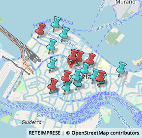 Mappa Calle Drio Le Carampane, 30125 Venezia VE, Italia (0.679)